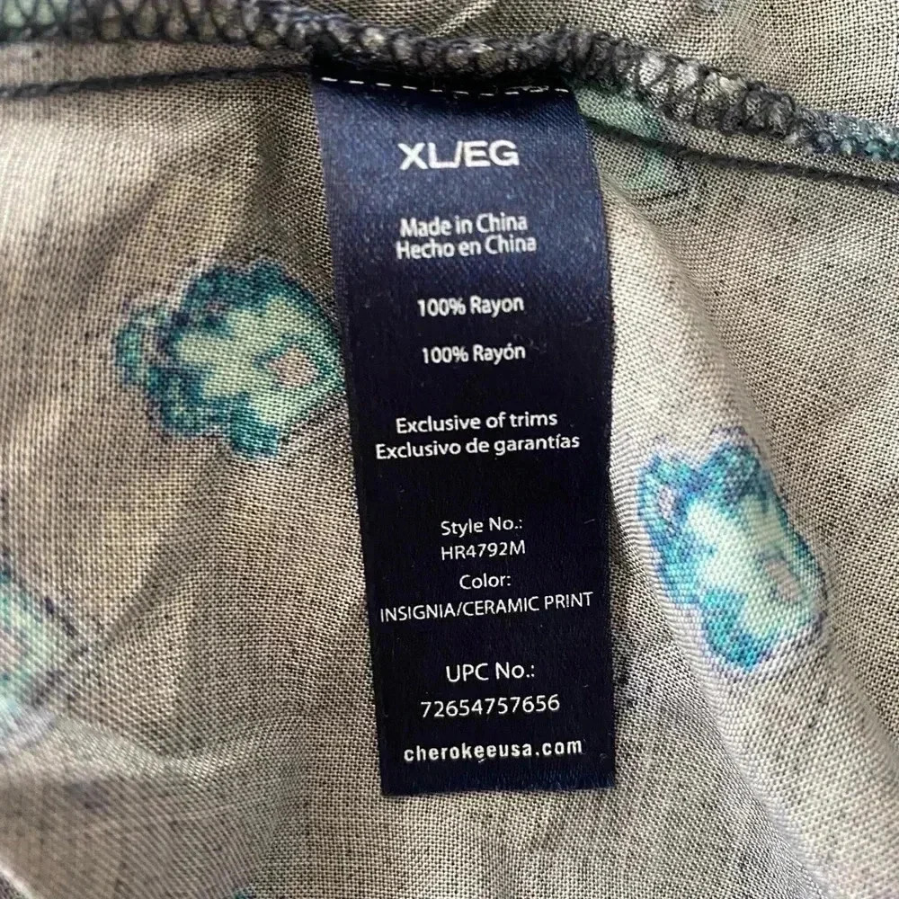 🆕 Cherokee Navy Handkerchief Hem Dress XL🆕 - Picture 14 of 16